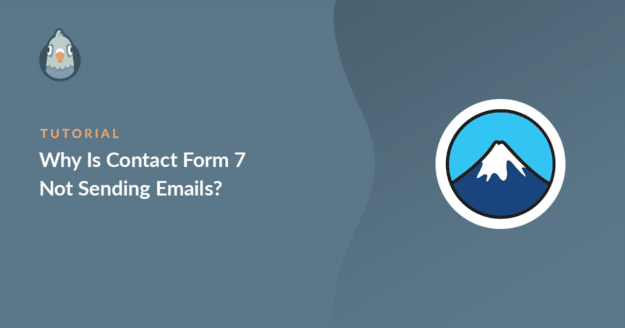 O Contact Form 7 não está enviando e-mails