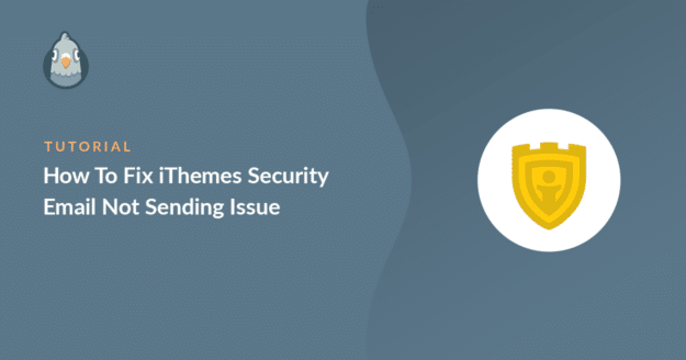 como arreglar ithemes security email no envia email