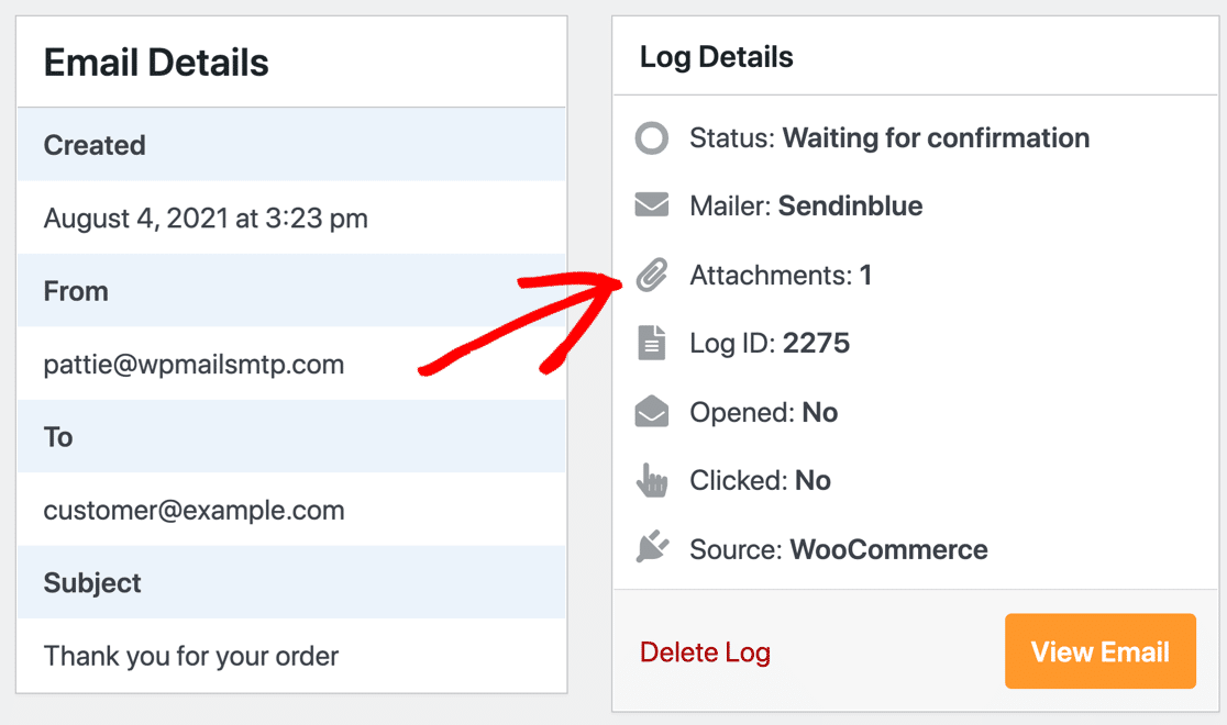 WooCommerce order email invoice attachment - WP Mail SMTP WooCommerceの注文メールに請求書を添付