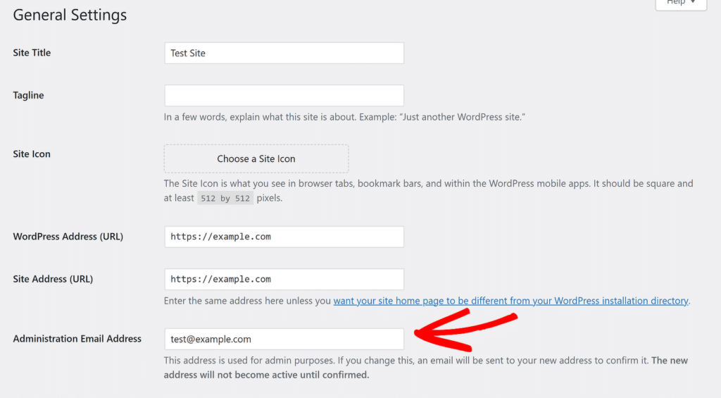 adminstration email address wordpress - WP Mail SMTP adresse électronique d'administration wordpress