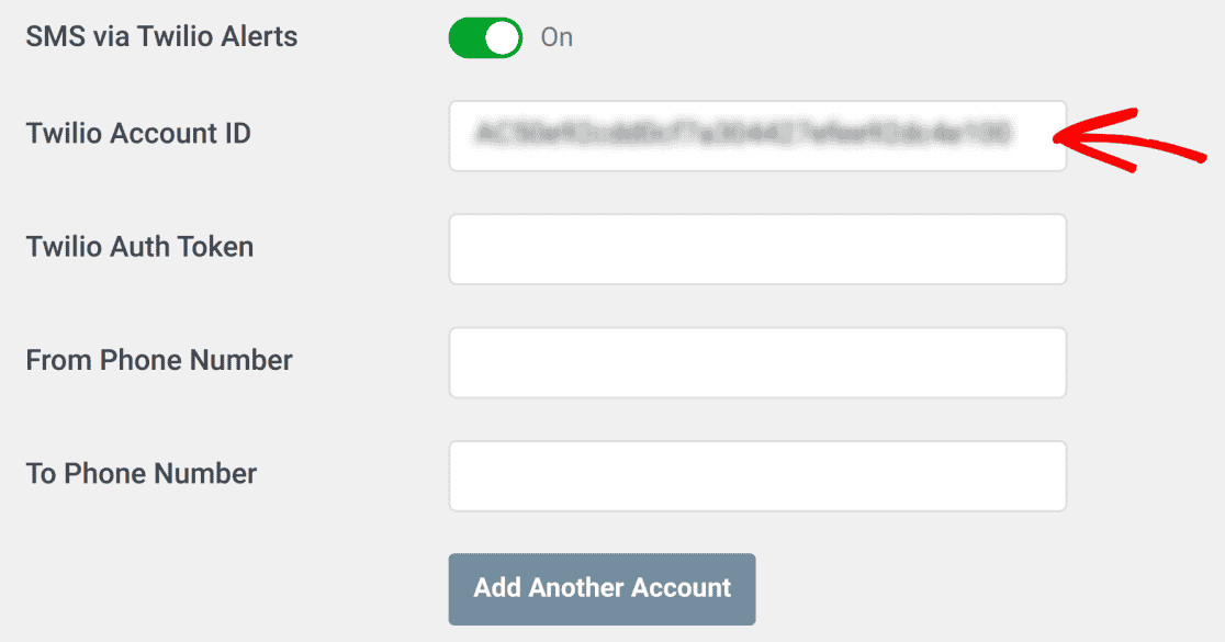 alerts-twilio-account-id - WP Mail SMTP ID du compte Twilio