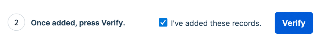 verificar com um clique